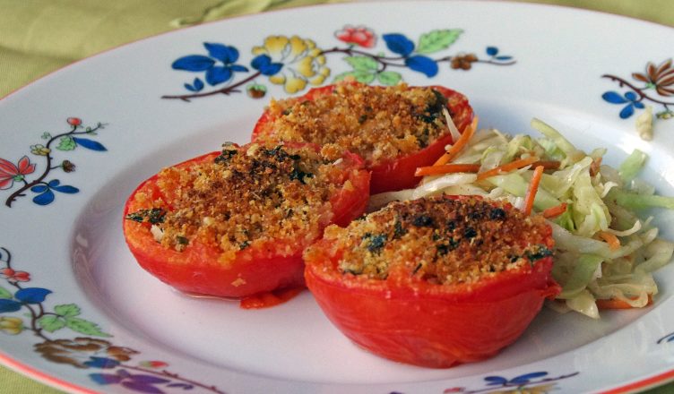 Pomodori Grigliati Al Forno Con Grissini Alla Piemontese