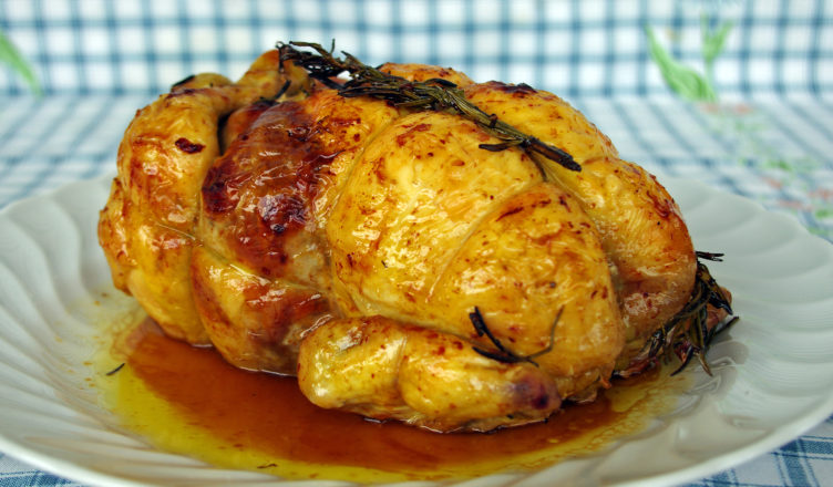 Pollo Ripieno Con Salsiccia Castagne E Mollica Di Pane